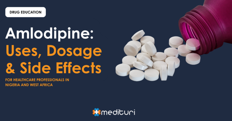 Amlodipine dosage, drug interactions and side effects guide for healthcare professionals in Nigeria