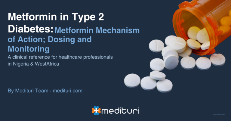 Metformin mechanism of action dosing and monitoring guide for clinicians in Nigeria